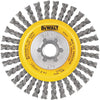 DeWalt High Performance 4 In. Carbon Stringer Bead Angle Grinder Wire Wheel
