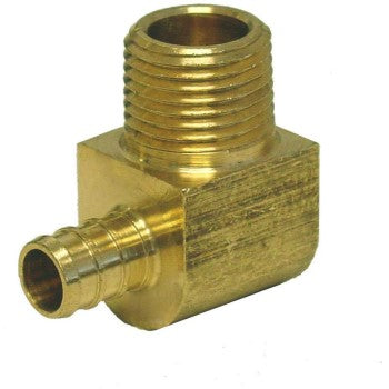 John Frey Co (Pex & Copper Fitting) LF6225512129802 3/4 Pex X 3/4 Mip 90 Elbow