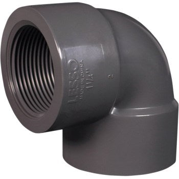 Lesso America Inc 808-015 1-1/2 Schedule 80 90 degree FPT x FPT Elbow