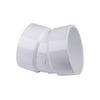 Lesso America Inc LP321-015B 1-1/2 DWV 45 Degree Elbow Hub x Hub