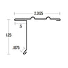 Amerimax F5M Galvanized Steel Drip Edge