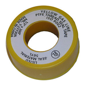 Lasco Yellow Gas Teflon Tape